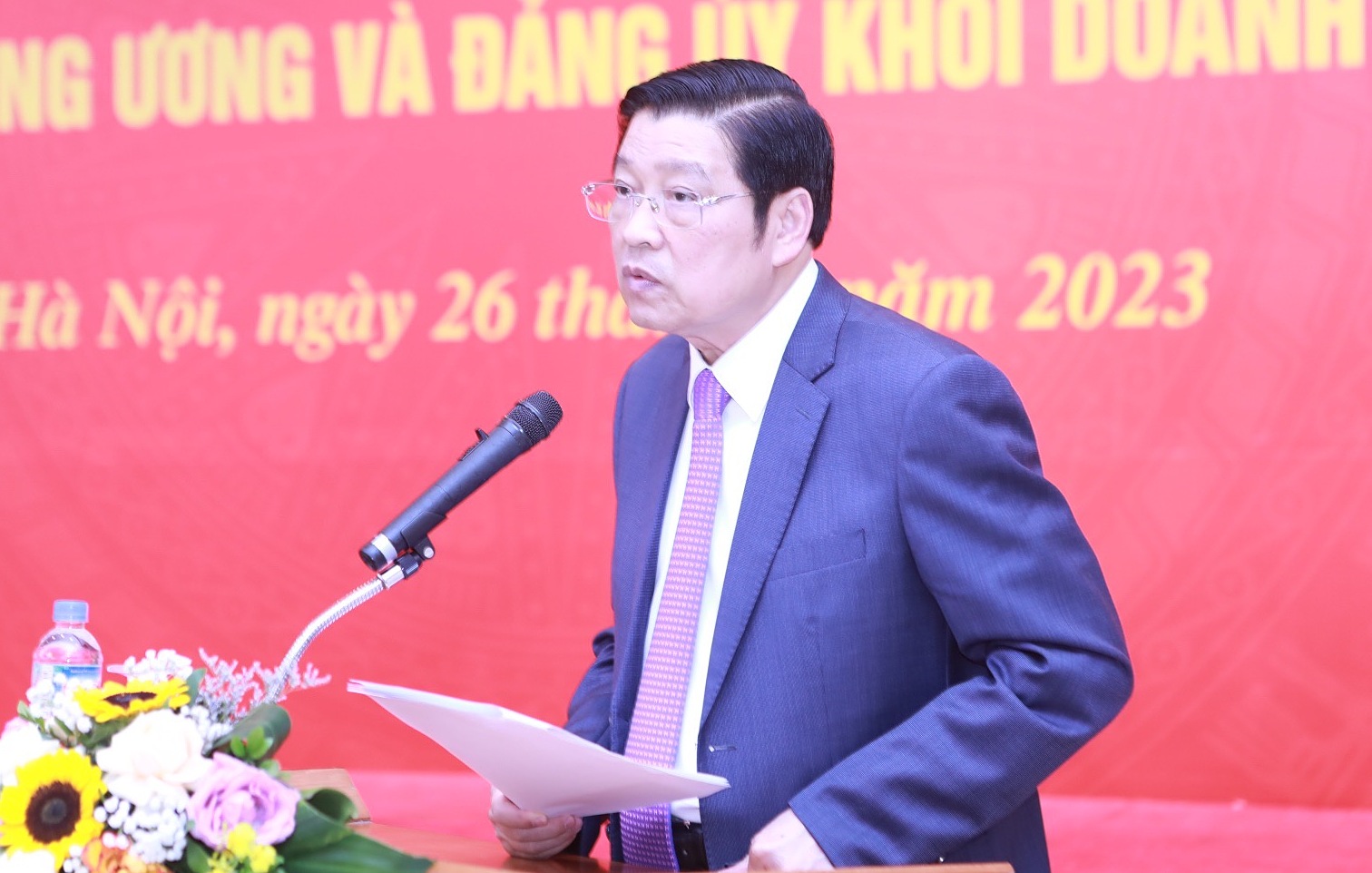 Ông Phan Đình Trạc, Trưởng Ban Nội chính Trung ương. Ảnh: Hoàng Phong