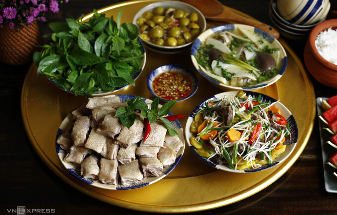 Món vịt trong bữa cơm mùa hè