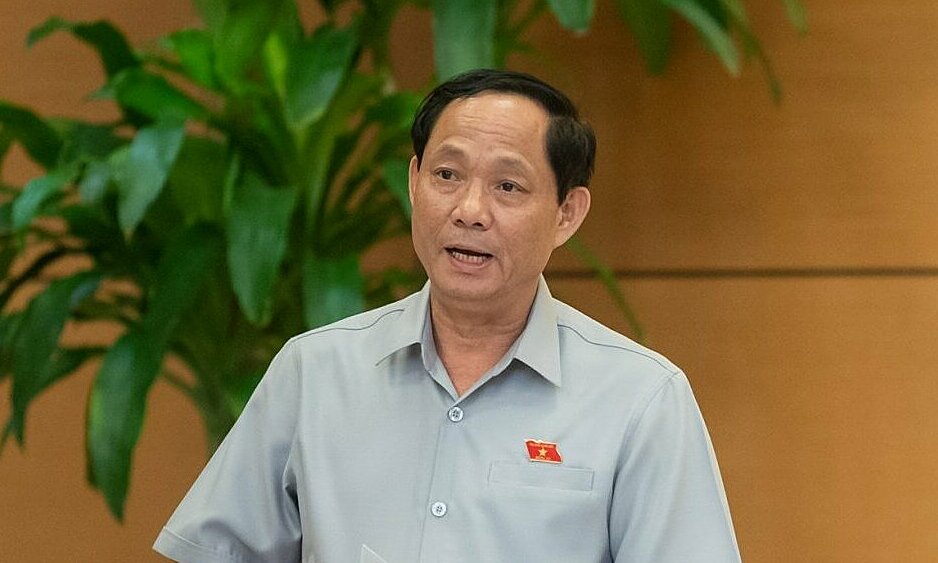 Phó chủ tịch Quốc hội Trần Quang Phương phát biểu sáng 11/5. Ảnh: Hoàng Phong