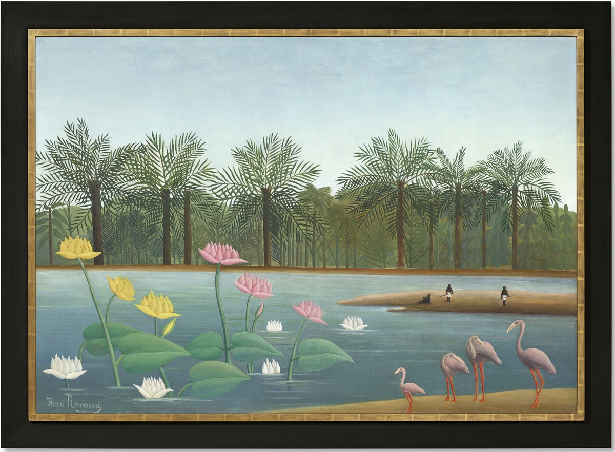 Bức Les Flamants. Ảnh: Christies