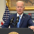 Tổng thống Joe Biden phát biểu tại Nhà Trắng ngày 17/5. Ảnh: AFP