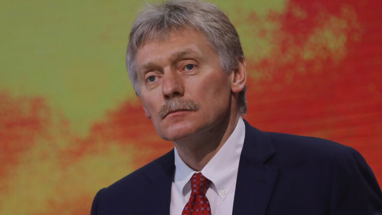 Người phát ngôn Điện Kremlin Dmitry Peskov tại Moskva, Nga, ngày 17/12/2020. Ảnh: AFP