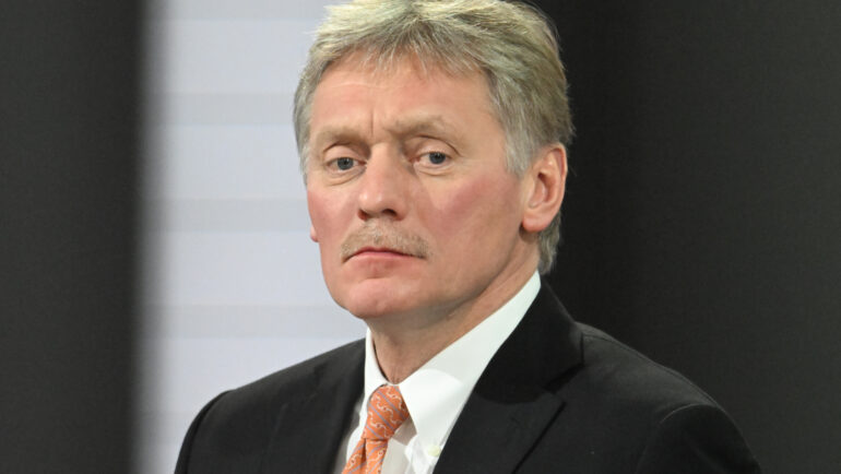 Người phát ngôn Điện Kremlin Dmitry Peskov tại Moskva hồi tháng 12/2021. Ảnh: AFP