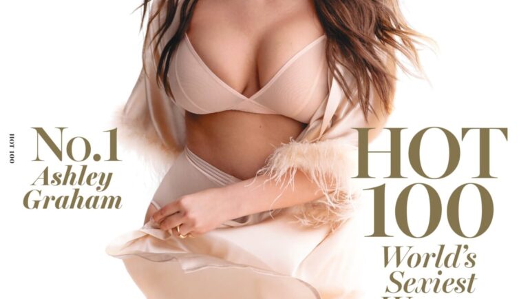 Người mẫu Ashley Graham trên bìa tạp chí Maxim số tháng 5. Ảnh: Maxim