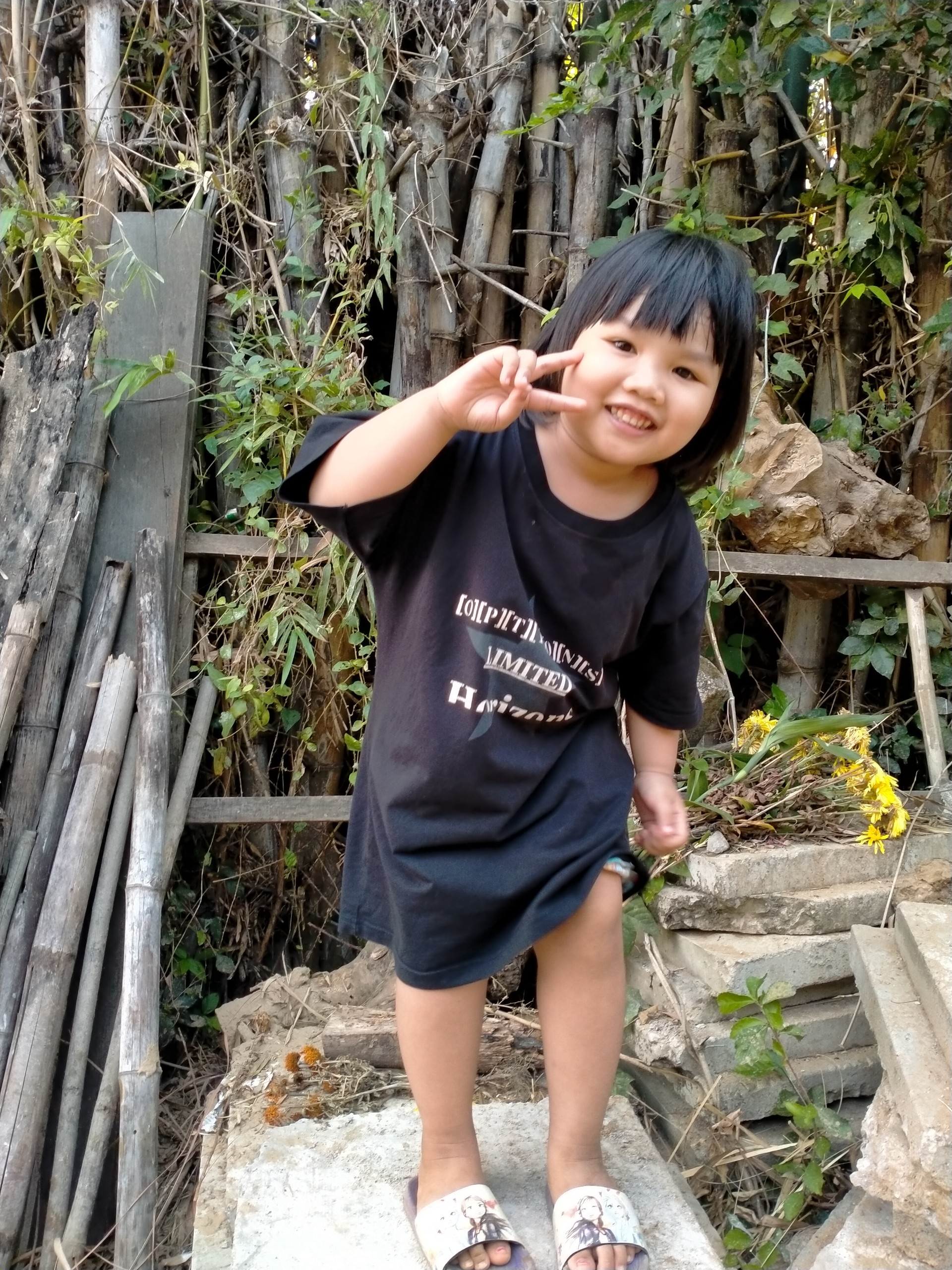 Ảnh chụp Tố Tố sau khi được xuất viện về nhà đầu năm 2022. Ảnh: Nhân vật cung cấp