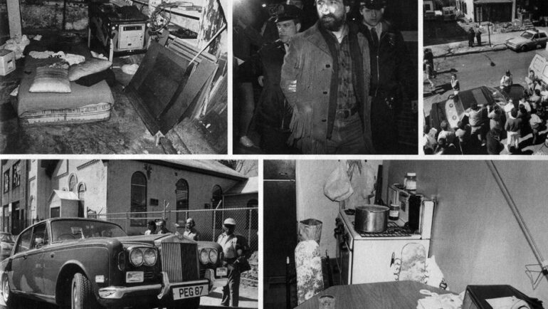 Cảnh sát bắt Gary Heidnik, khám xét ngôi nhà giam cầm các nạn nhân. Ảnh: Philadelphia Magazine