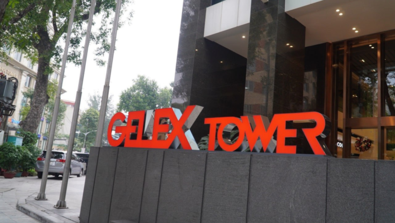 Trụ sở Gelex Tower tại Lê Đại Hành, Hai Bà Trưng, Hà Nội. Ảnh: Gelex