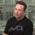 CEO Tesla Elon Musk trong cuộc phỏng vấn với CNBC hôm 16/5. Ảnh: CNBC