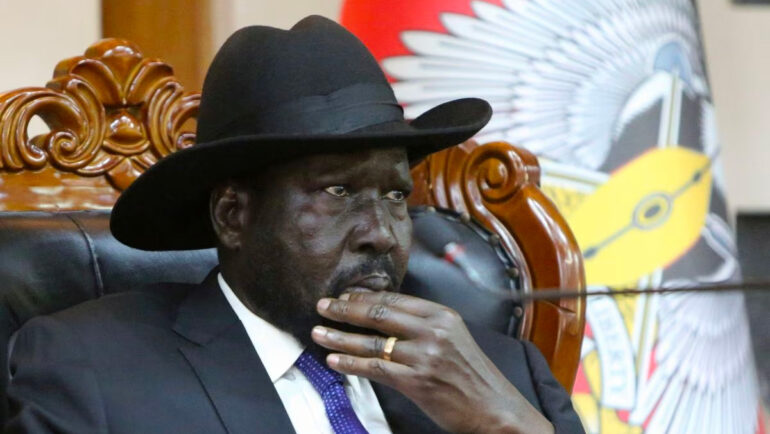 Tổng thống Salva Kiir tại thủ đô Juba, Nam Sudan hồi tháng 2/2020. Ảnh: Reuters