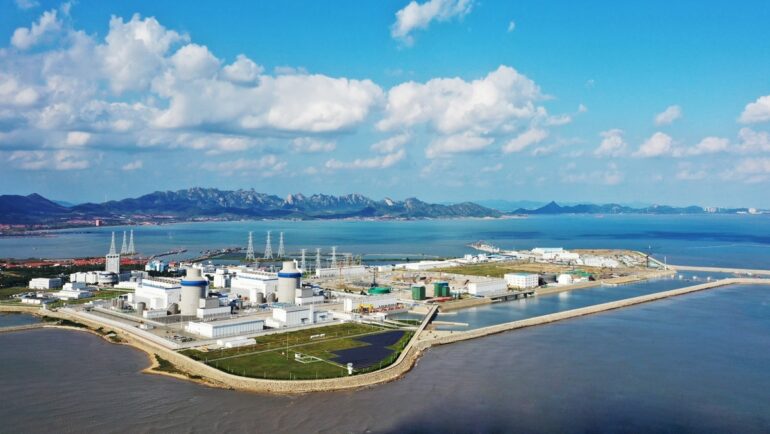 Nhà máy điện hạt nhân Haiyang ở tỉnh Sơn Đông, miền đông Trung Quốc. Ảnh: Global Times