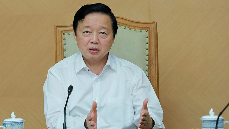 Phó Thủ tướng Trần Hồng Hà tại cuộc họp ngày 24/5. Ảnh: VGP