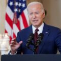 Tổng thống Mỹ Joe Biden phát biểu tại Nhà Trắng hôm 24/5. Ảnh: Reuters