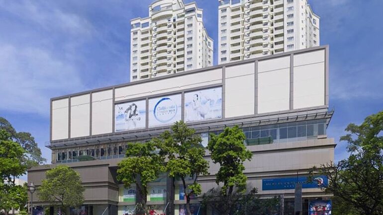 Parkson Hùng Vương Plaza khi Parkson Vietnam tiếp quản. Ảnh: Ngọc Anh