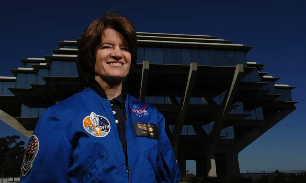 Sally Ride làm nên lịch sử khi trở thành người phụ nữ Mỹ đầu tiên bay lên không gian năm 1983. Ảnh: Alan C. Heison