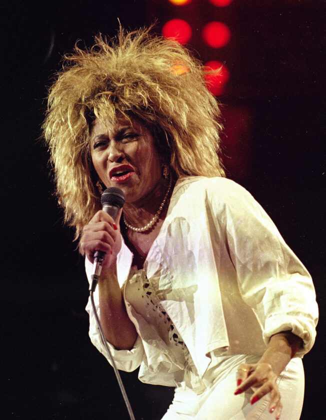 Tina Turner biểu diễn ở New York (Mỹ) năm 1978. Ảnh: AP