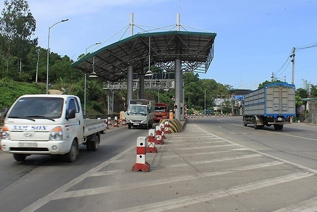 Trạm BOT quốc lộ 3 Thái Nguyên chưa được thu phí dù dự án hoàn thành từ năm 2017. Ảnh:Anh Duy