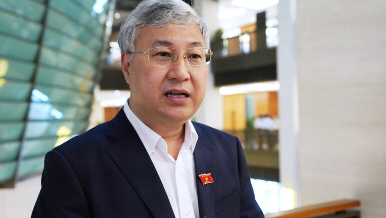 Ông Trần Văn Lâm, Ủy viên thường trực Ủy ban Tài chính ngân sách. Ảnh: Hoàng Phong