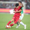 Việt Nam trong trận Việt Nam thắng Indonesia 3-0 tại vòng bảng SEA Games 31 ngày 6/5/2022 trên sân Việt Trì, Phú Thọ. Ảnh: Đức Đồng