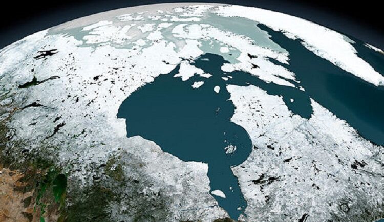 Vịnh Hudson ở Canada. Ảnh: Express