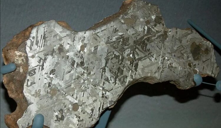 Mẫu vật thiên thạch ở hẻm núi Diablo. Ảnh: Wikimedia