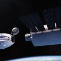 Mô phỏng tàu Dragon của SpaceX bay tới trạm Haven-1. Ảnh: Vast Space LLC