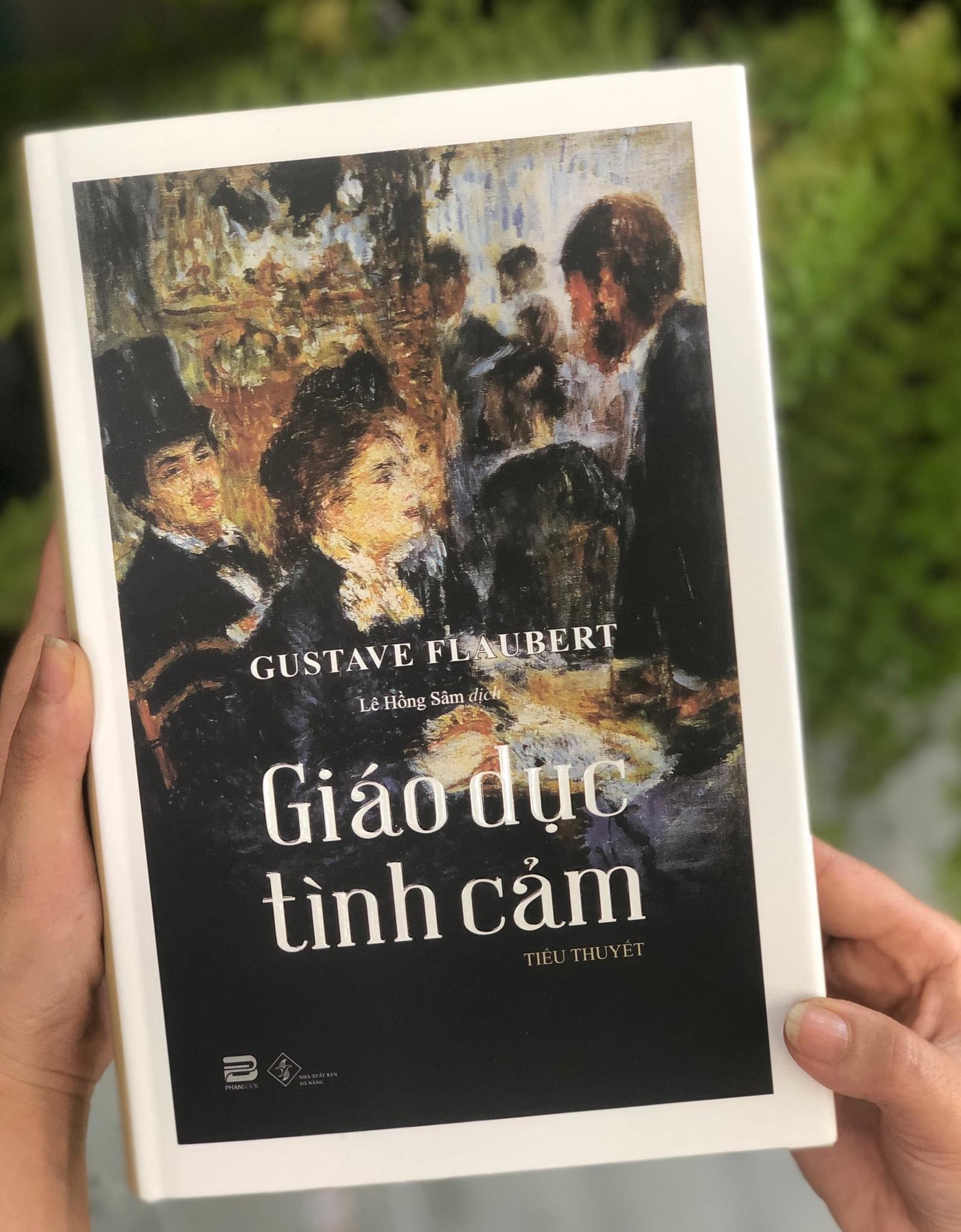 Bìa tiểu thuyết Giáo dục tình cảm.