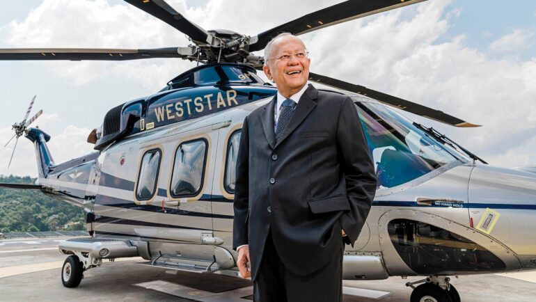 Syed Azman Syed Ibrahim, Chủ tịch Weststar Aviation Services. Ảnh: Forbes