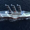 Mẫu tàu không thải khí dài 135 m. Ảnh: Hurtigruten