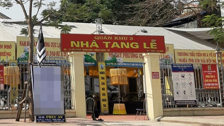 Nhà tang lễ Quân khu 3 sắp dừng hoạt động. Ảnh Xuân Hoa