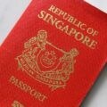 Hộ chiếu Singapore. Ảnh: AFP