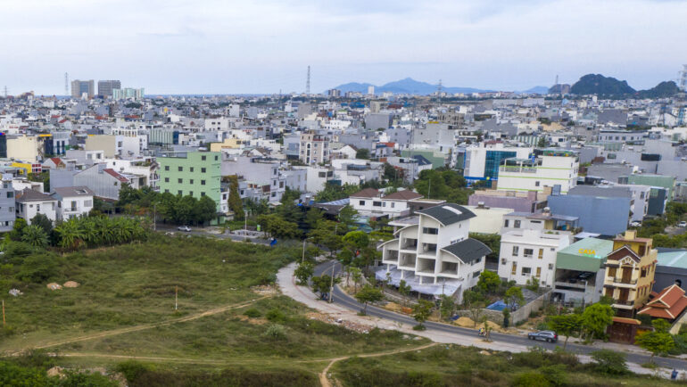 Một góc khu đô thị Hoà Xuân. Ảnh: Nguyễn Đông