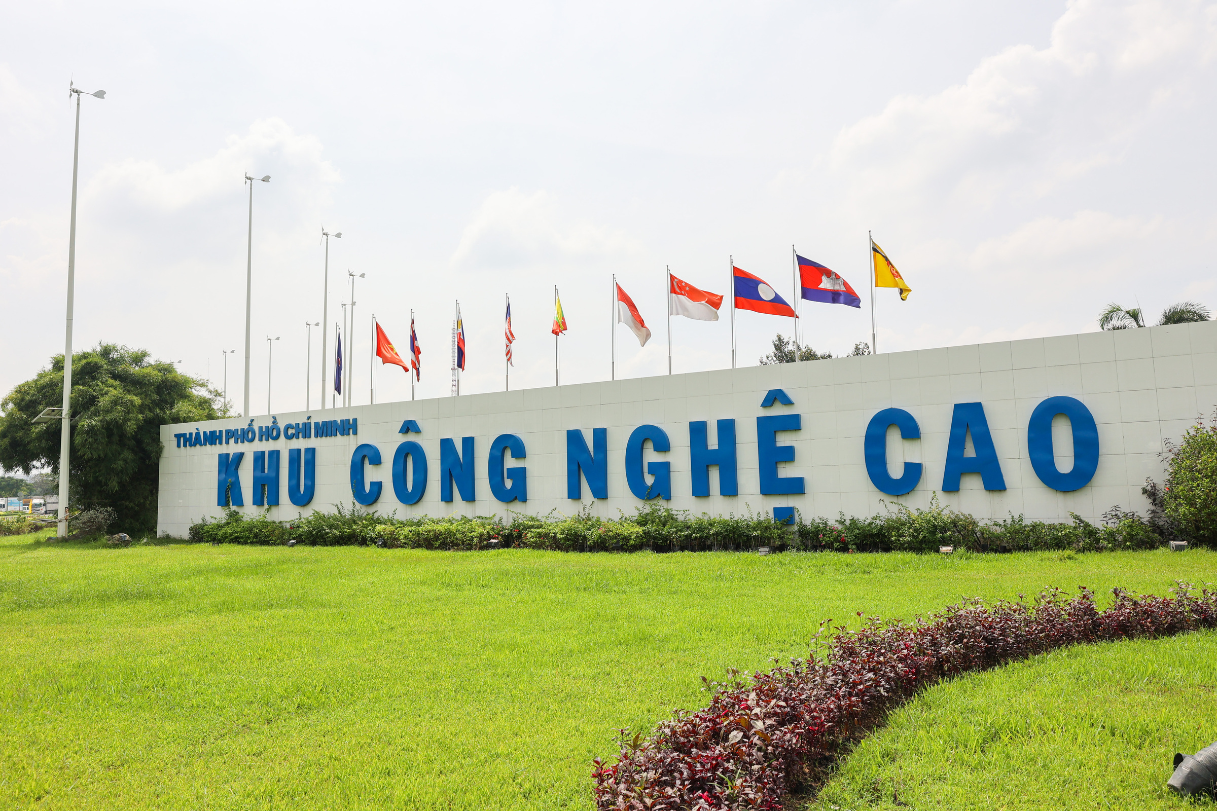 Một góc Khu công nghệ cao TP HCM, tháng 10/2022. Ảnh: Quỳnh Trần