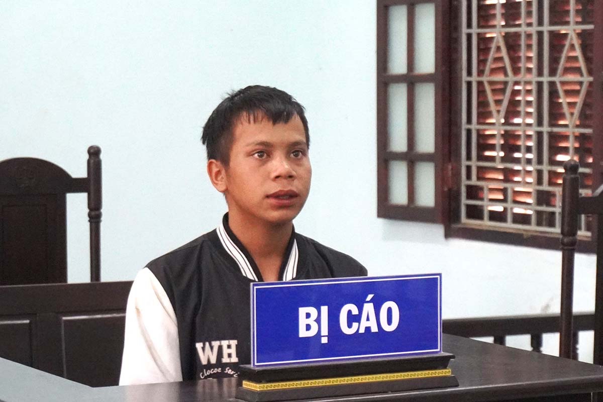 A Nguyệt trong phiên toà hôm nay. Ảnh: Ngọc Oanh