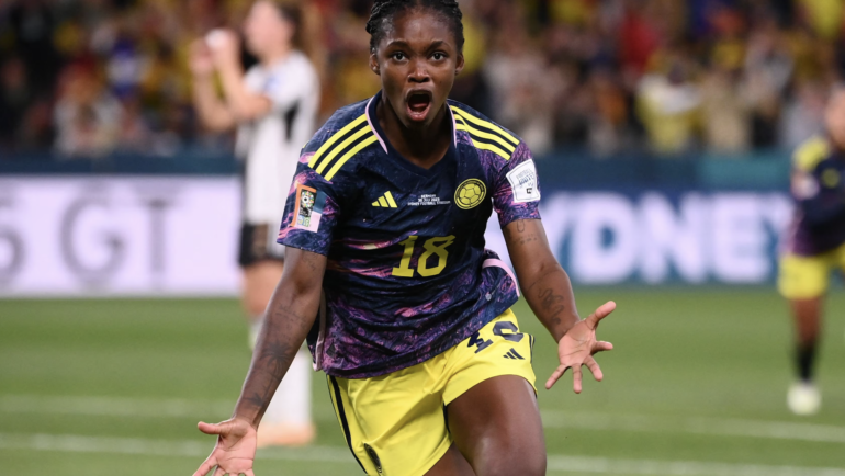 Caicedo được so sánh với huyền thoại Marta khi toả sáng ở World Cup 2023. Ảnh: AFP