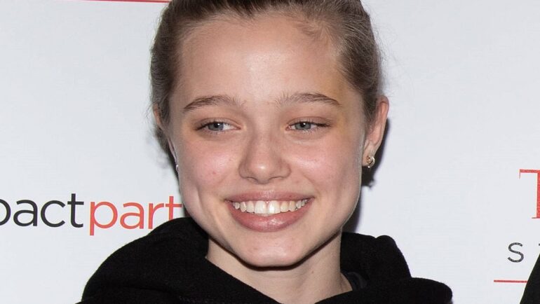 Shiloh - con gái đầu của Angelina Jolie và Brad Pitt. Ảnh: Sipa