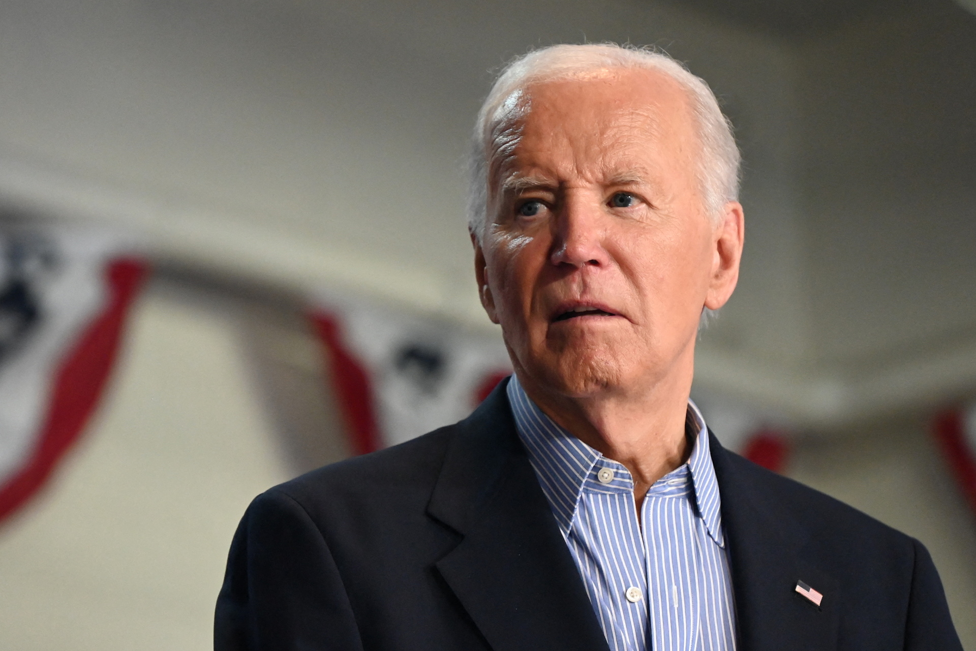 Tổng thống Mỹ Joe Biden tại sự kiện vận động tranh cử ở bang Wisconsin ngày 5/7. Ảnh: AFP