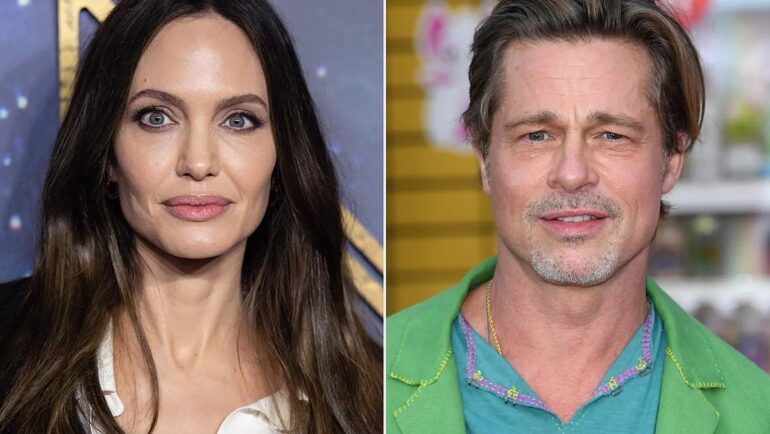 Angelina Jolie và Brad Pitt. Ảnh: WireImage/ FilmMagic