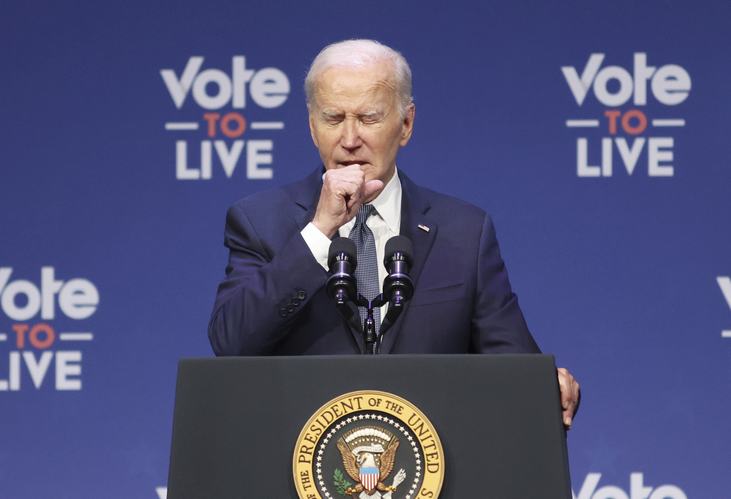 Tổng thống Joe Biden tại Hội nghị thượng đỉnh Thịnh vượng 2024 ở Las Vegas, bang Nevada ngày 16/7. Ảnh: AP