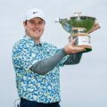 MacIntyre nâng cup vô địch Scottish Open 2024 ngày 14/7. Ảnh: X / robert1lefty