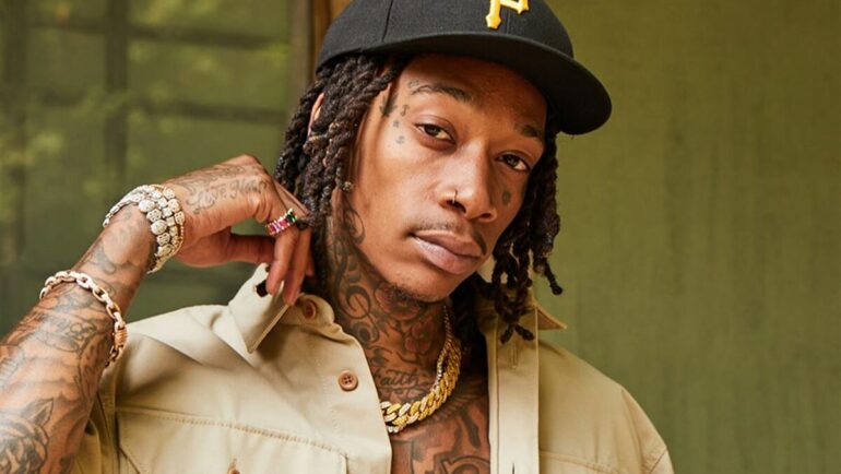 Rapper Wiz Khalifa. Ảnh: Jimmy Fontaine