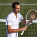 Tay vợt số năm thế giới, Daniil Medvedev vừa dừng chân ở bán kết Wimbledon 2024 trước Carlos Alcaraz. Ảnh: Reuters