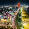 Quy Nhơn về đêm. Ảnh: Nguyễn Phan Dũng Nhân