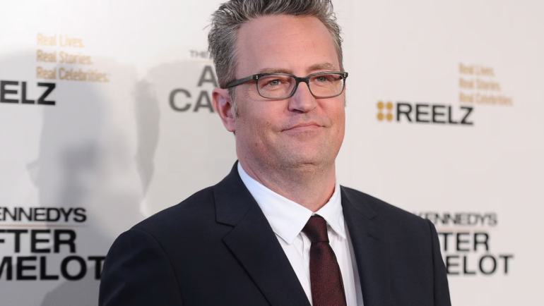 Matthew Perry tham dự buổi ra mắt phim ở Beverly Hills, California hồi tháng 3/2017. Ảnh: ABC