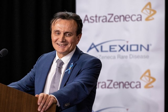 CEO hãng dược phẩm AstraZeneca Pascal Soriot. Ảnh: Reuters