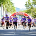 Các bé tham gia giải chạy Kun Marathon Đà Nẵng vào tháng 7. Ảnh: VM
