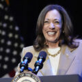 Phó tổng thống Kamala Harris tại sự kiện ở Pittsfield, bang Massachusetts ngày 27/7. Ảnh: AP