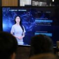 Mô hình AI Assistant và Metahuman tại AI Expo 2023. Ảnh:Khương Nha