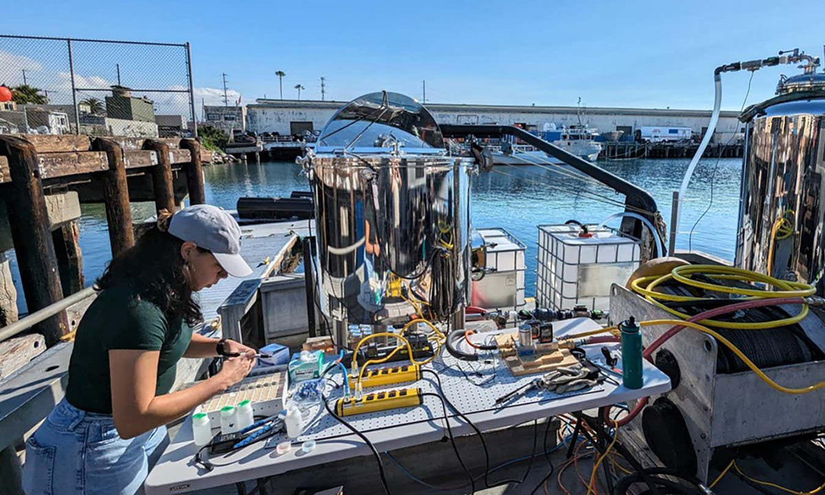 Nguyên mẫu lò phản ứng do Calcarea phát triển. Ảnh: Calcarea