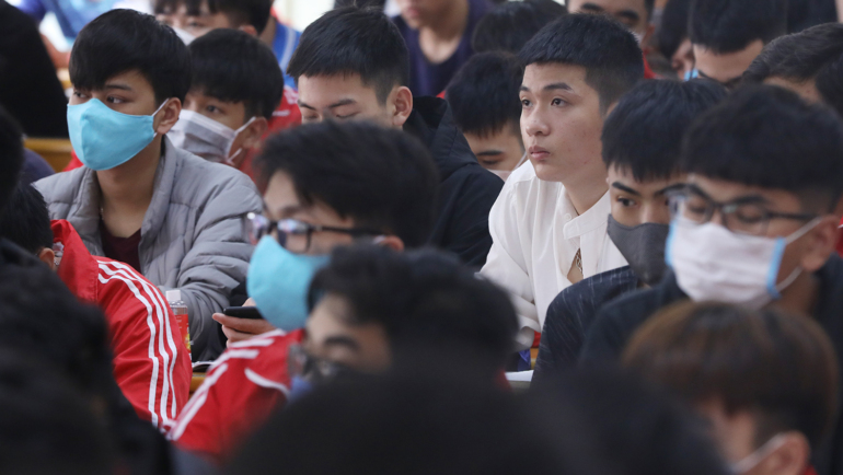 Sinh viên Đại học Bách khoa Hà Nội trên giảng đường. Ảnh: Ngọc Thành