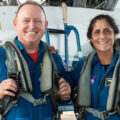 Phi hành gia Butch Wilmore và Suni Williams. Ảnh: NASA/Robert Markowitz